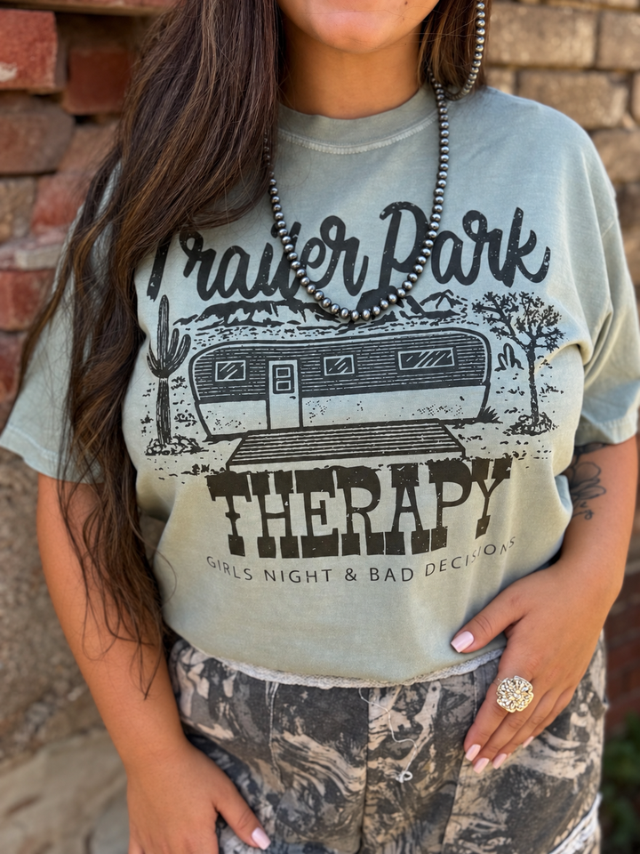 Trailer Park Therapy Graphic Tee