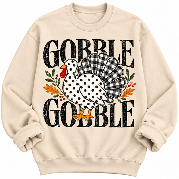 Gobble Gobble Graphic Sweatshirt product image 2