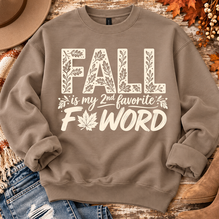 Fall is our second favorite F word Crewneck product image 2