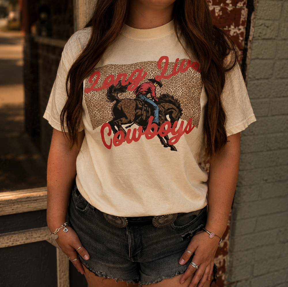 Long Live Cowboys Graphic Tee Envy Stylz Boutique
