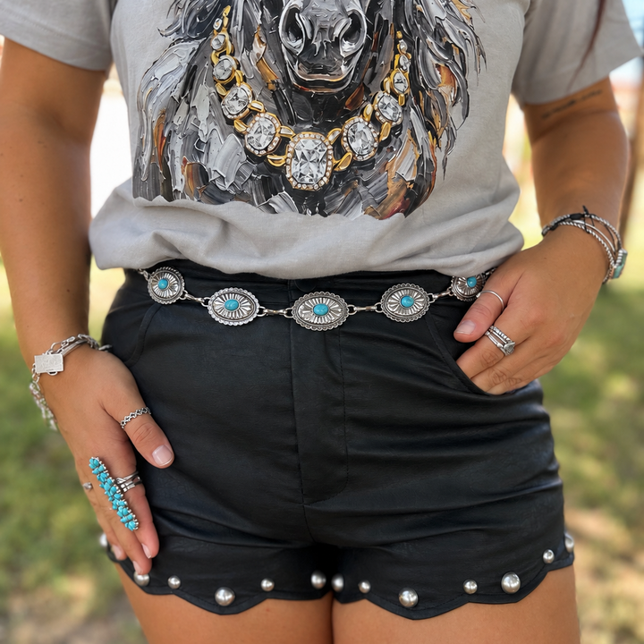 The Laredo Concho Belt