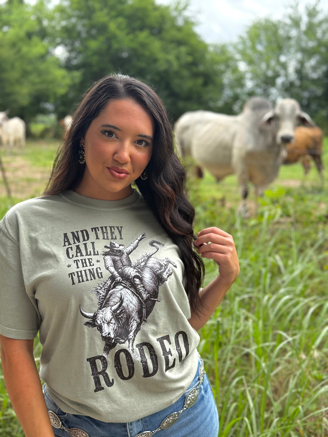 Rodeo Bronc Call This Thing Graphic T-Shirt Envy Stylz Boutique