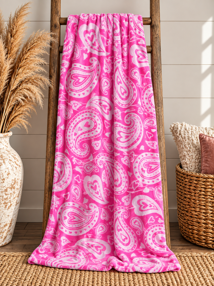 Pretty in Paisley Queen Throw product image