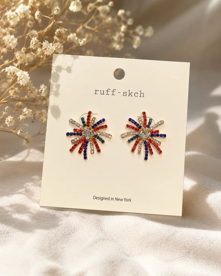Firework Earrings Envy Stylz Boutique