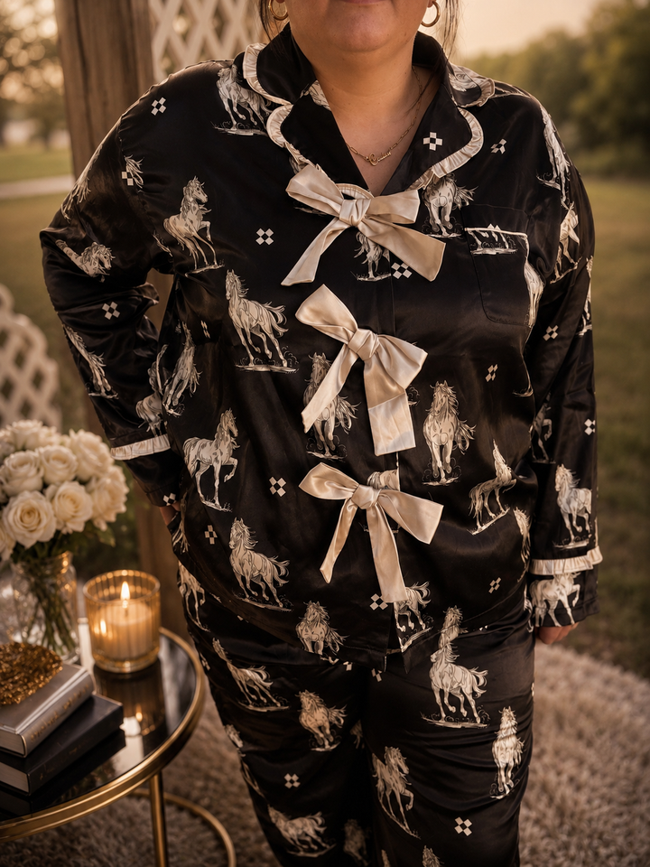Midnight On The Range Sleep PJ Set Rowdy Crowd