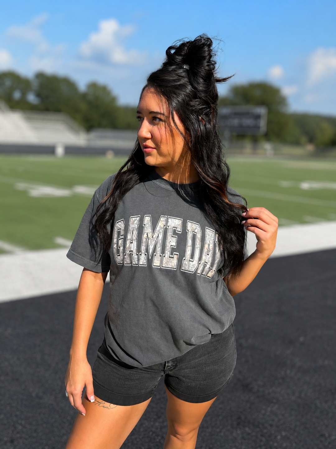 CAMO GAME DAY Graphic T-Shirt Envy Stylz Boutique