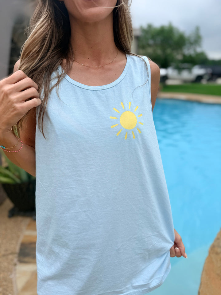 Made For Sunny Days Graphic Tank Top (Copy) Envy Stylz Boutique