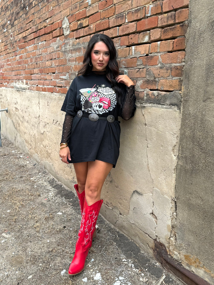 Las Vegas Western Graphic Tee Envy Stylz Boutique