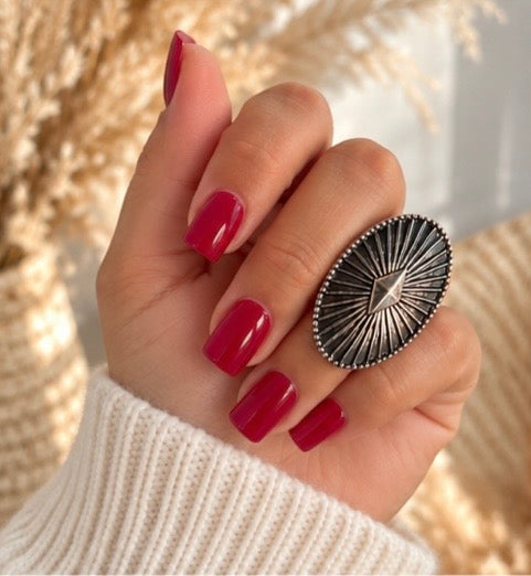 Western Statement Concho Ring