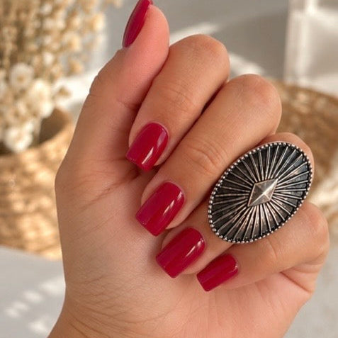 Western Statement Concho Ring