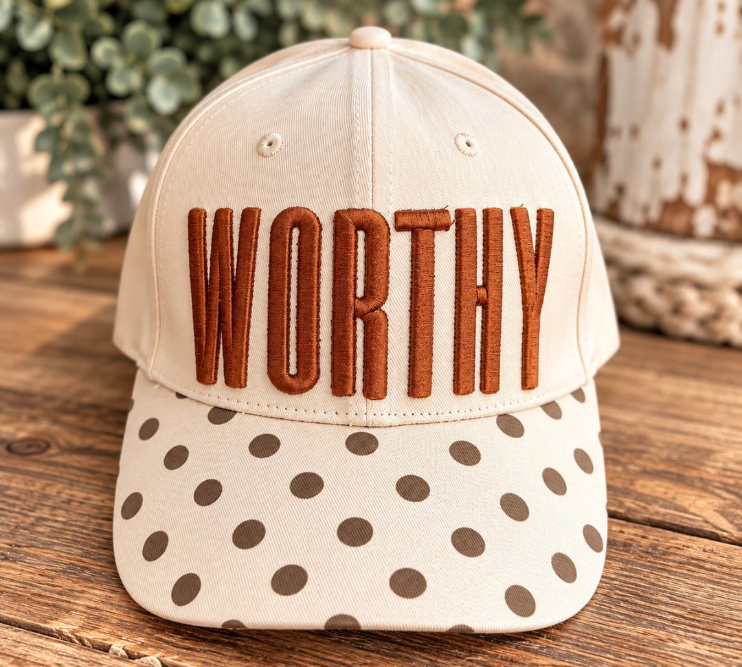 Envy Stylz Exclusive | Worthy Polka Dot Embroidered Hat product image 3
