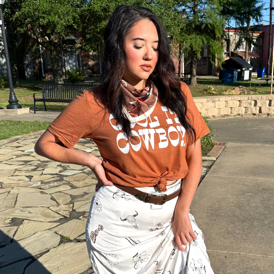 Cool It, Cowboy Graphic T-shirt Envy Stylz Boutique