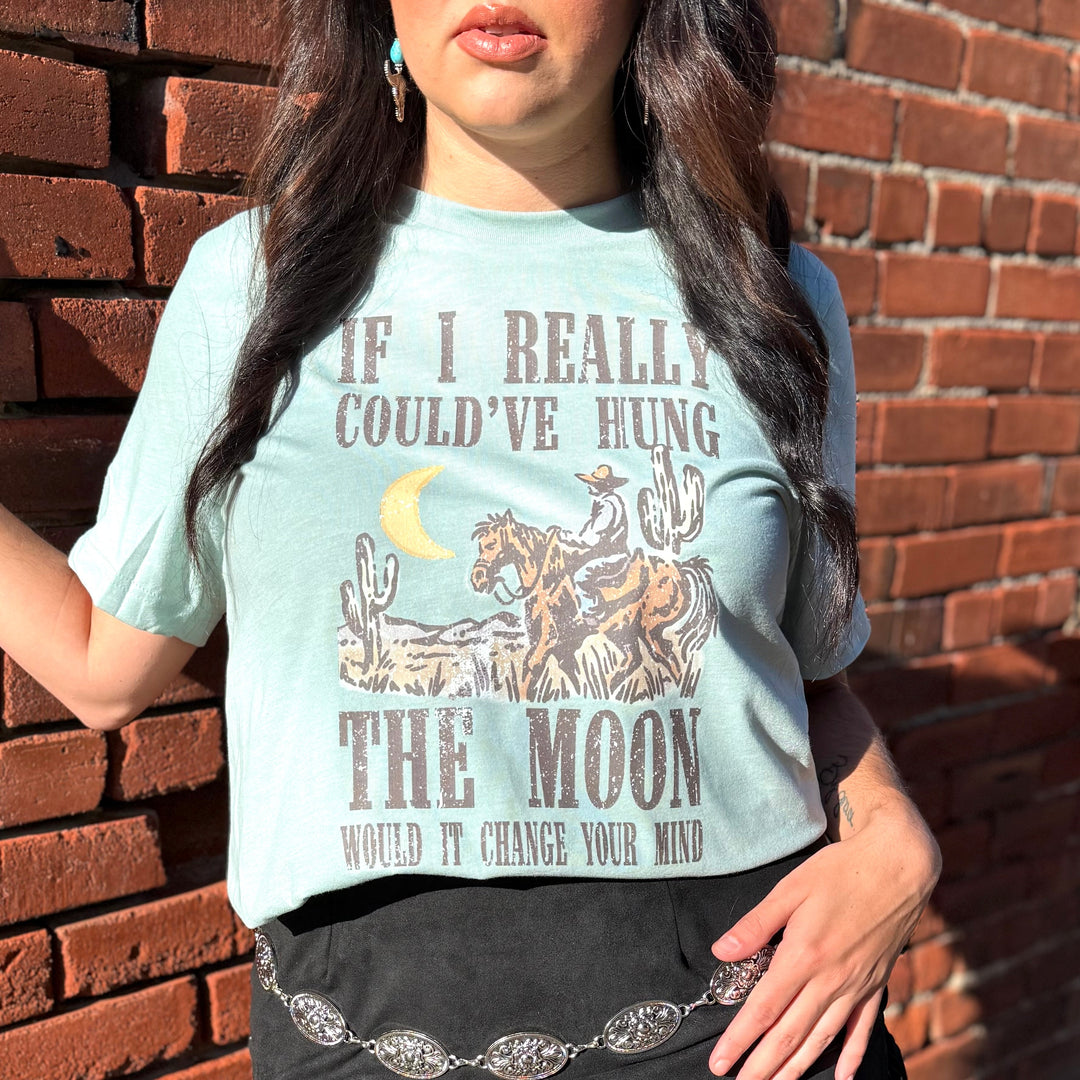 Hung The Moon Western Graphic T-shirt Envy Stylz Boutique