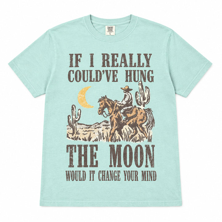 Hung the Moon Cowboy Western Graphic Tee