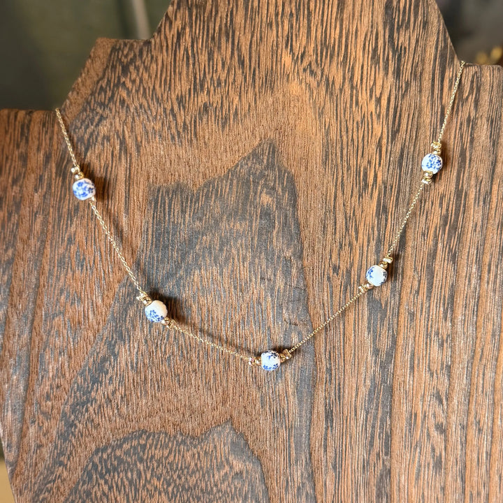 Vintage Chinoiserie Dainty Necklace Envy Stylz Boutique