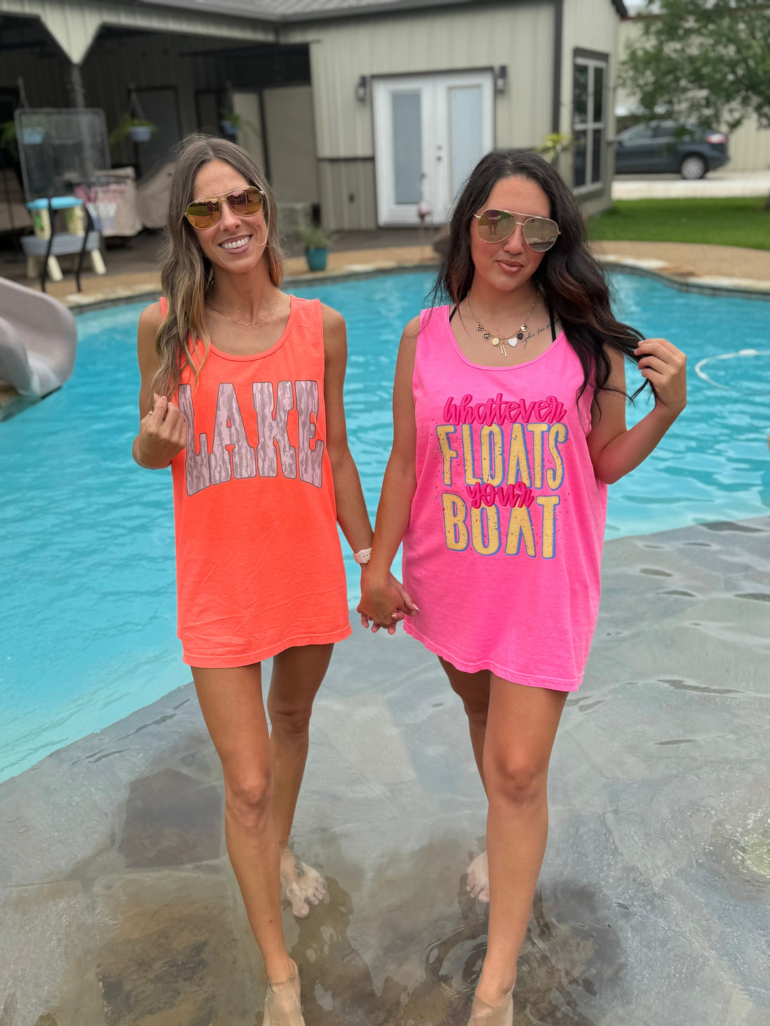 CAMO LAKE Graphic Tank Top Envy Stylz Boutique