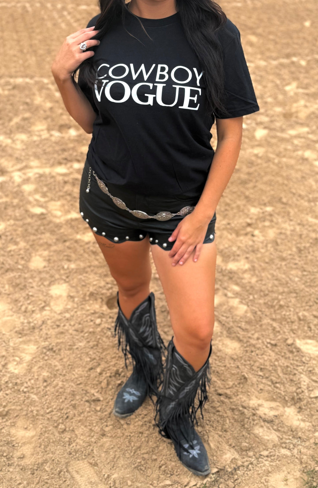 Cowboy Vogue Graphic Tee Envy Stylz Boutique