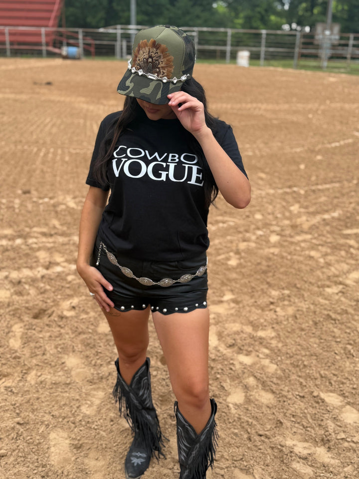 Cowboy Vogue Graphic Tee Envy Stylz Boutique