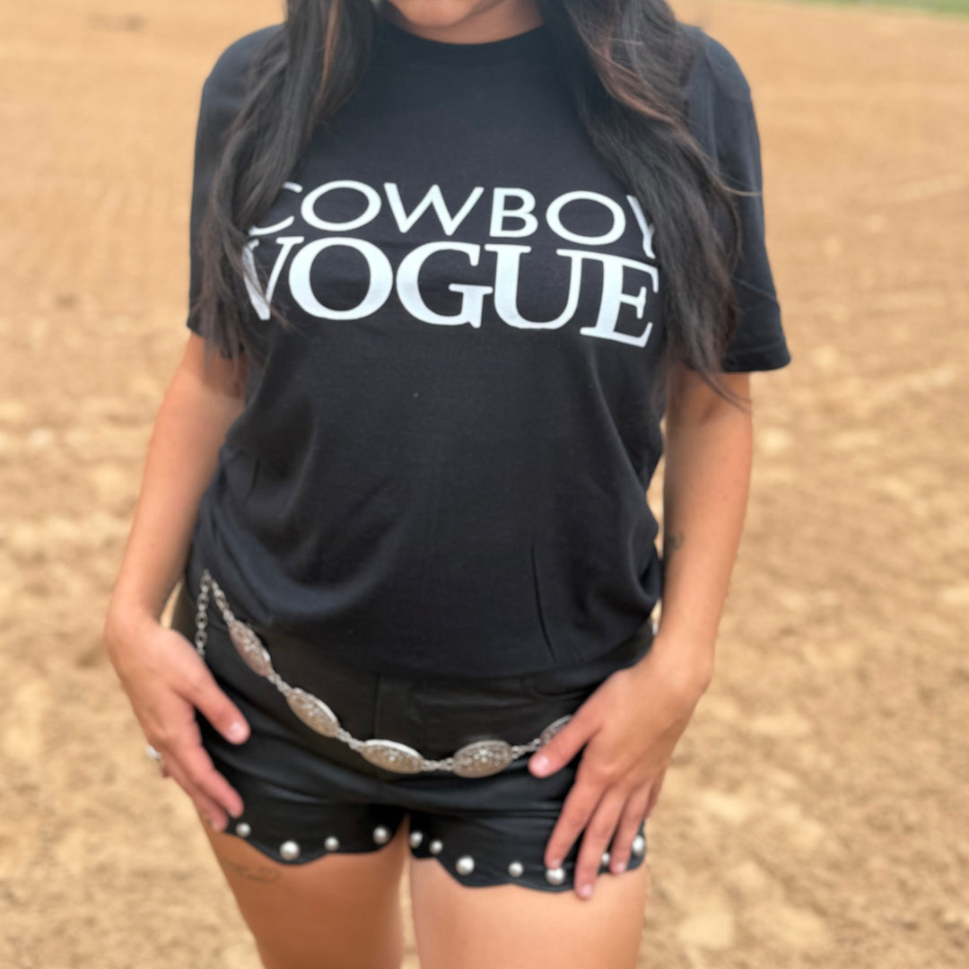 Cowboy Vogue Graphic Tee Envy Stylz Boutique