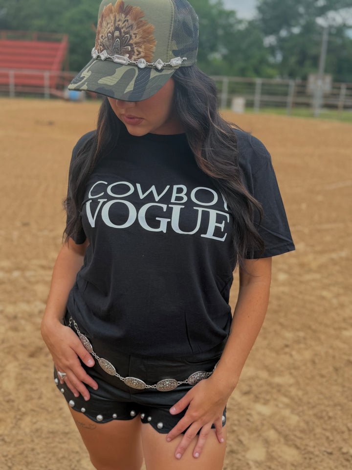 Cowboy Vogue Graphic Tee Envy Stylz Boutique