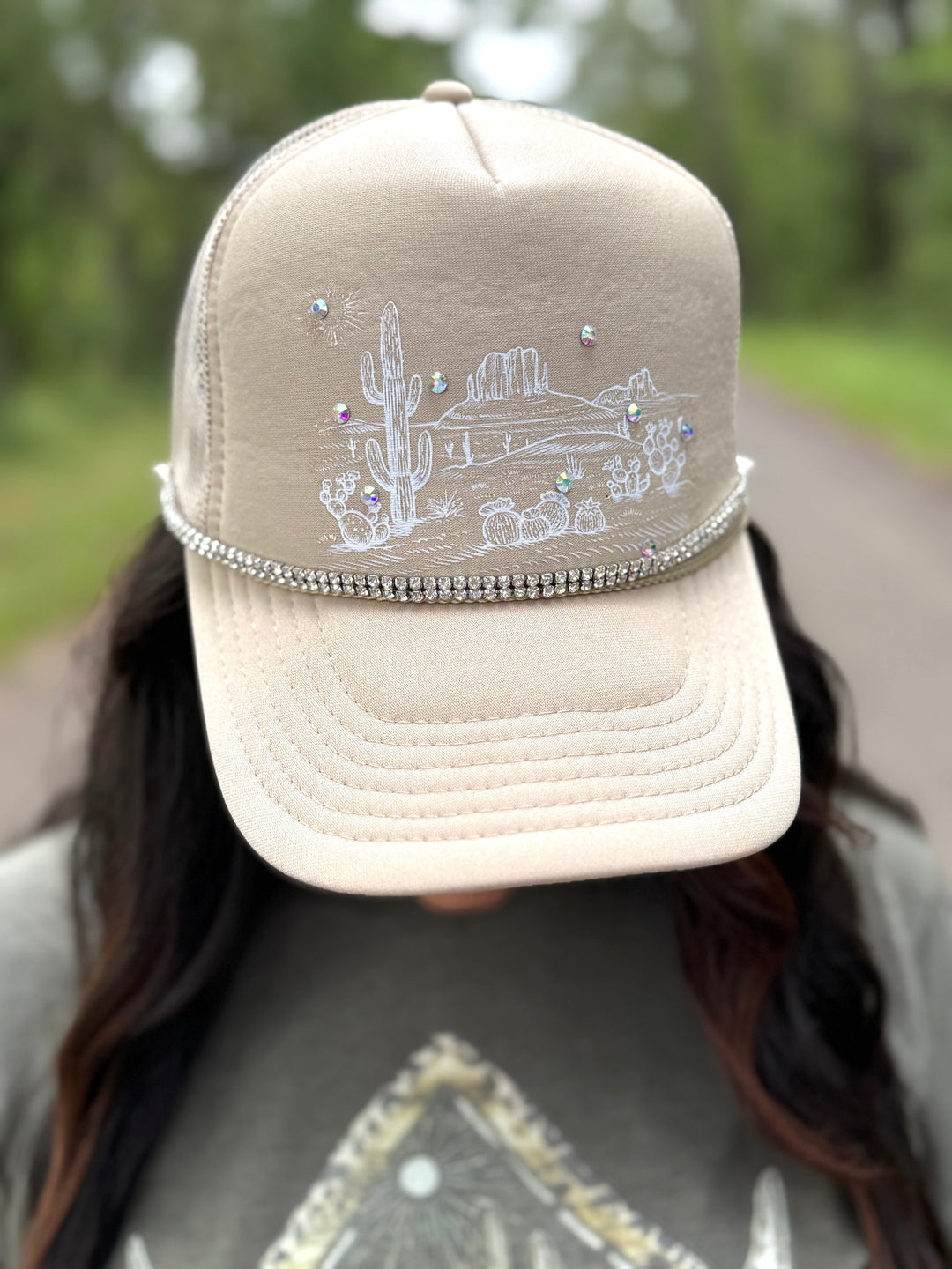 Desert Diamond Trucker Hat Envy Stylz Boutique