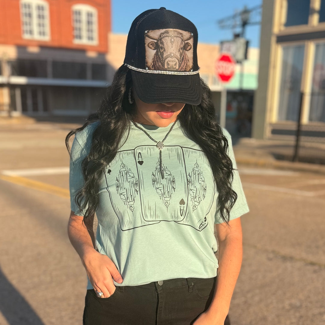 Playing Cards Western Tee
