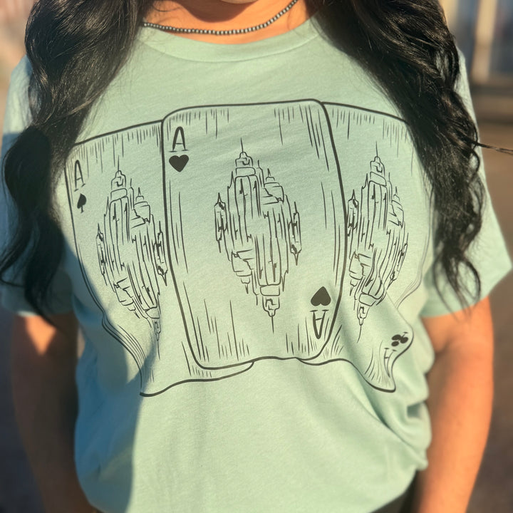 Playing Cards Western Tee