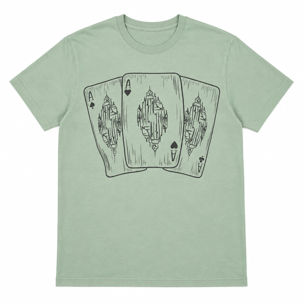 Playing Cards Western Tee