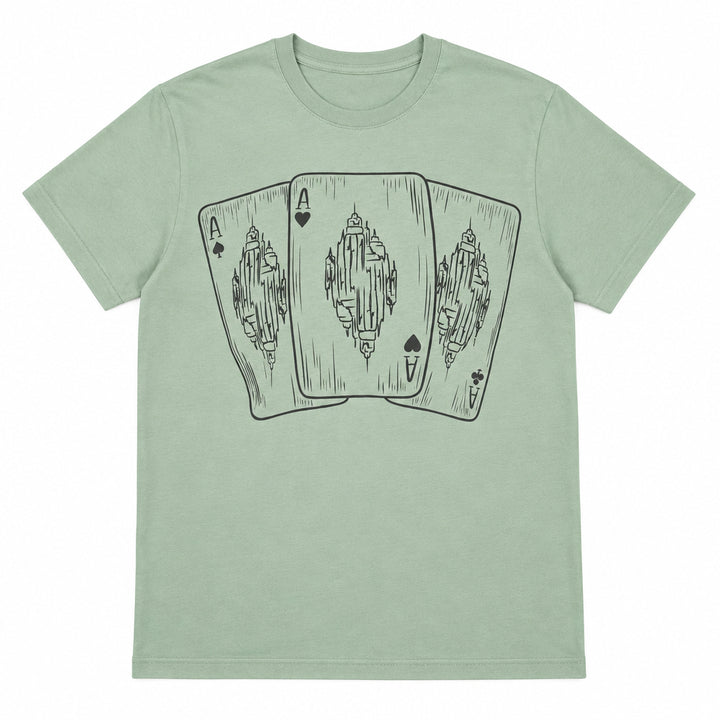 Playing Cards Western Tee