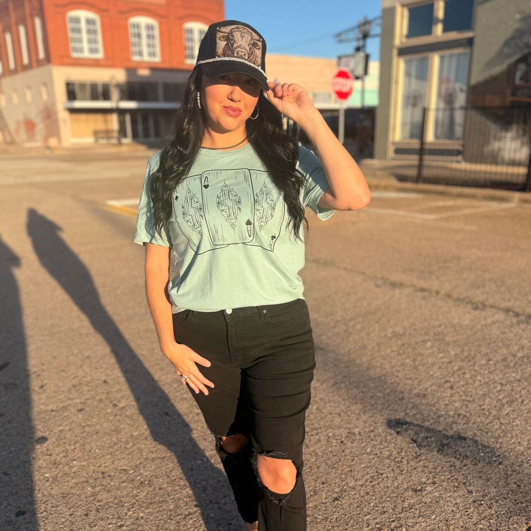 Playing Cards Western Tee