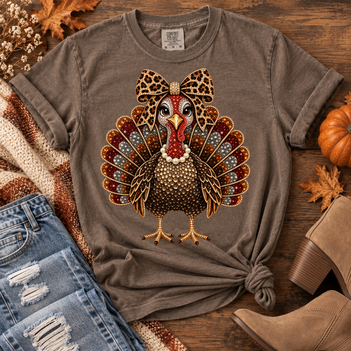 Boujee Turkey Graphic Tee product image 1