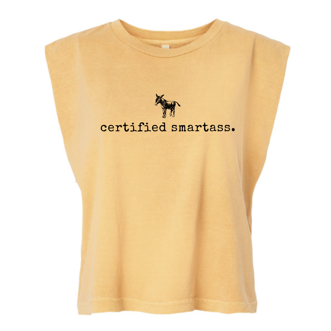 Certified Smarta** Funny Muscle Tank