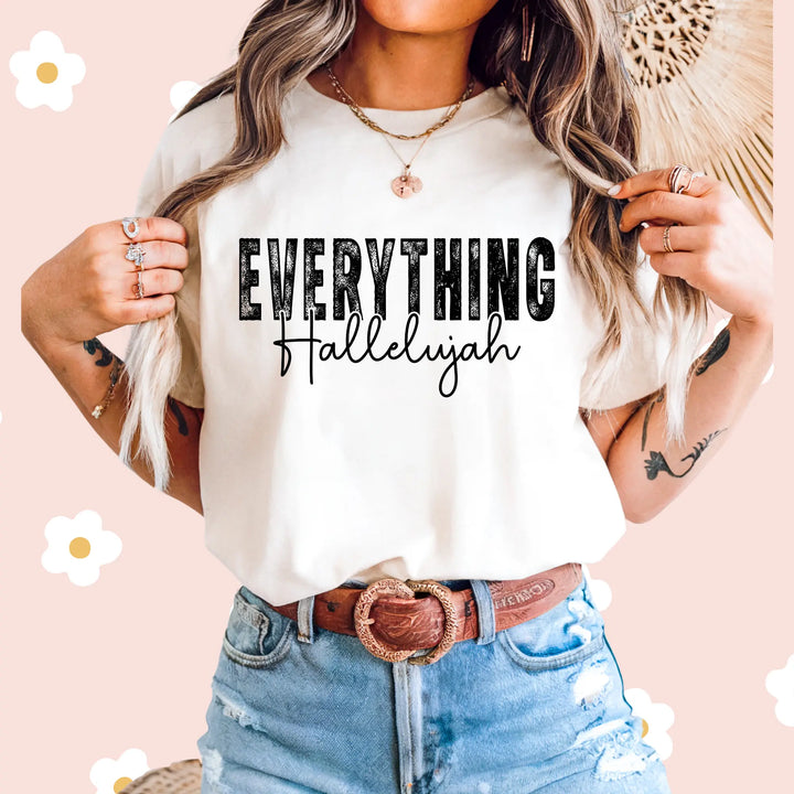 Everything Hallelujah Graphic T-Shirt Envy Stylz Boutique
