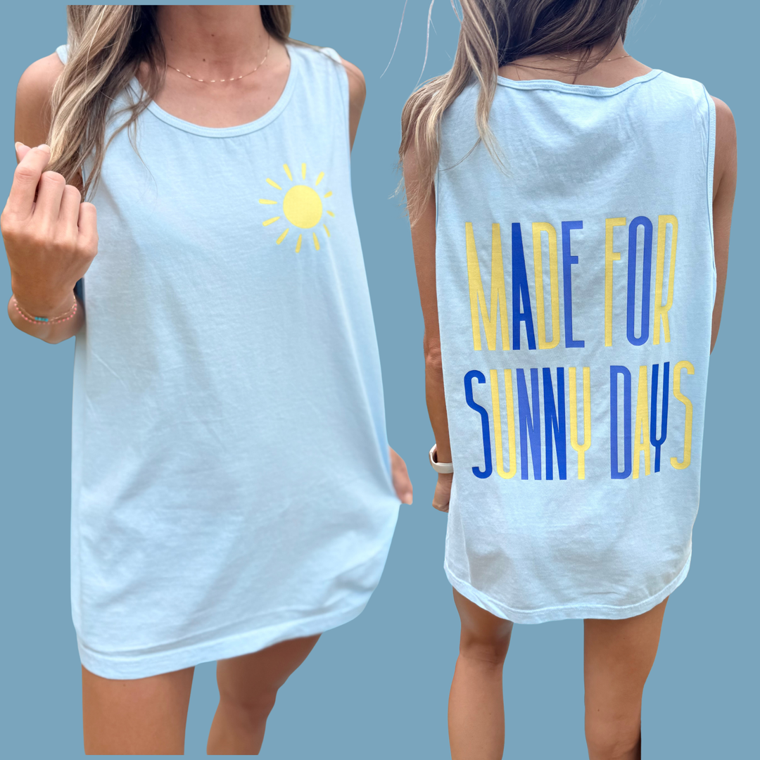 Made For Sunny Days Graphic Tank Top (Copy) Envy Stylz Boutique
