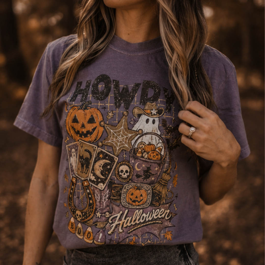 Howdy Halloween Graphic Tee Envy Stylz Boutique