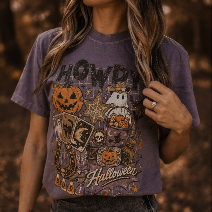 Howdy Halloween Graphic Tee Envy Stylz Boutique