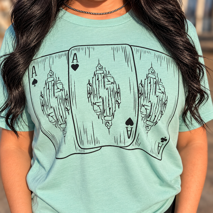 Playing Cards Western Tee