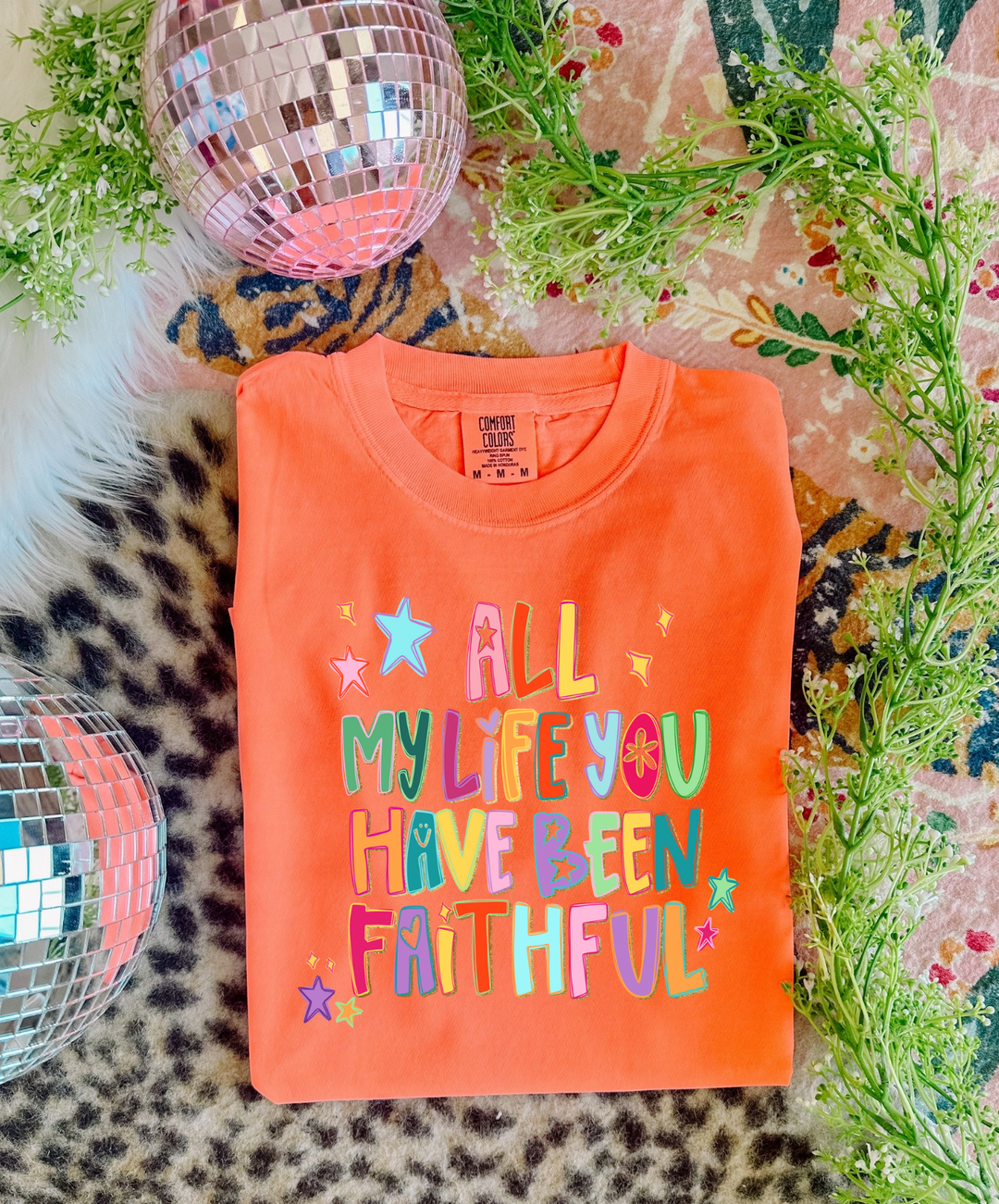 FestiviTees Women - Apparel - Shirts - T-Shirts He is Faithfull Graphic Tee