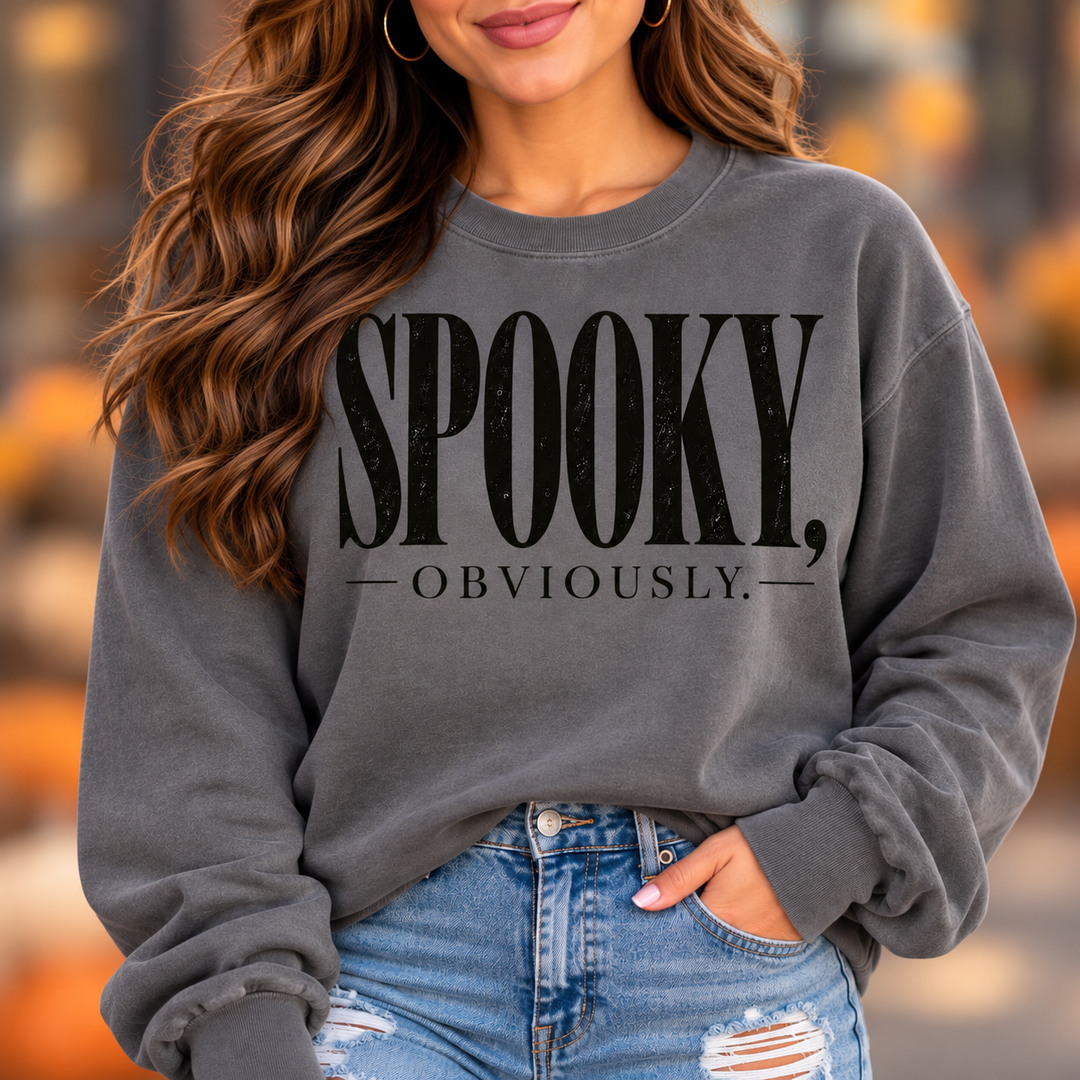 Spooky Obviously Crewneck product image 4
