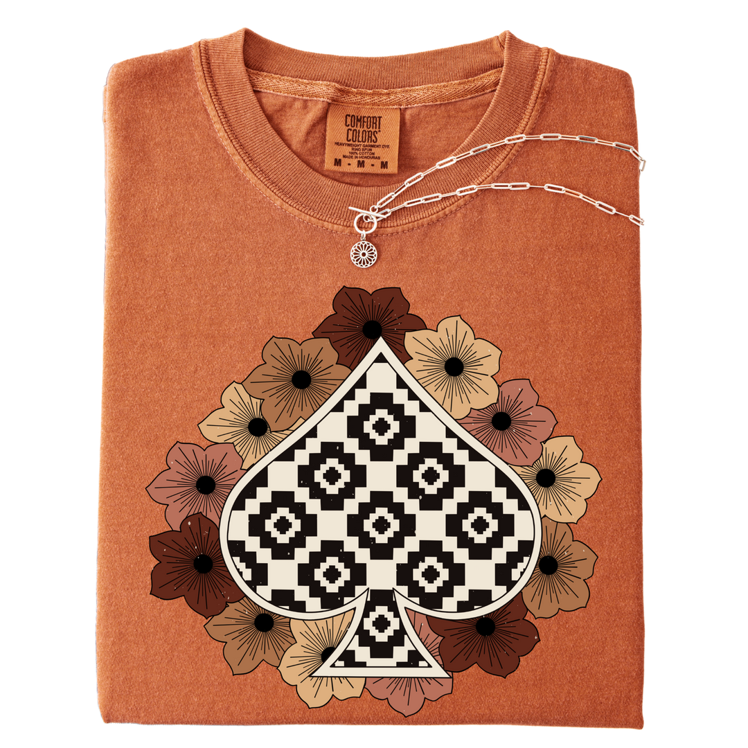 Autumn Wild Spade Graphic Tee