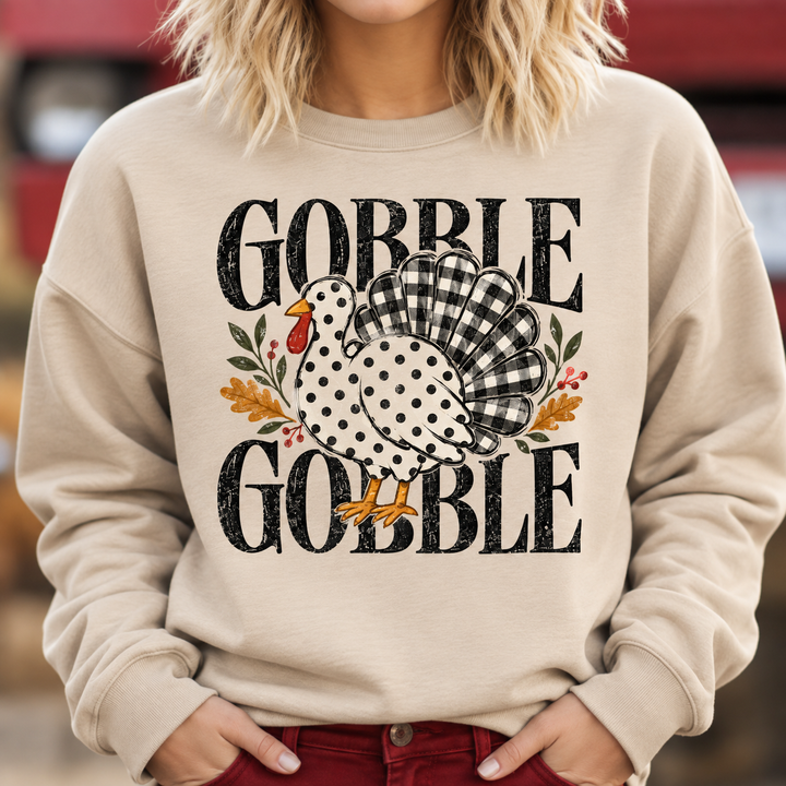 Gobble Gobble Graphic Sweatshirt product image 1