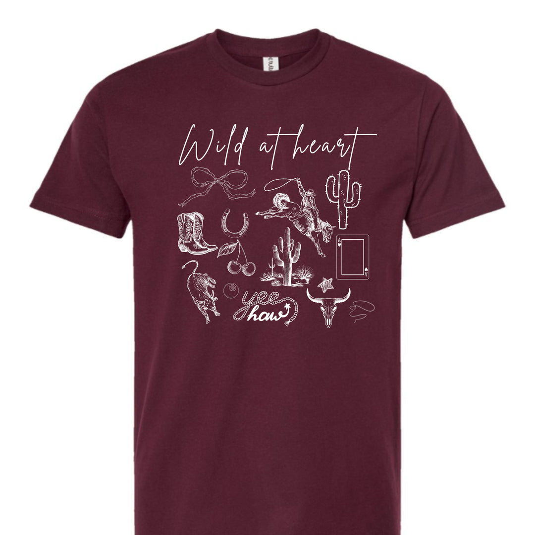 Wild at Heart Western Graphic Tee