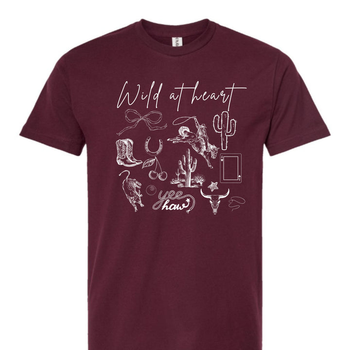 Wild at Heart Western Graphic Tee