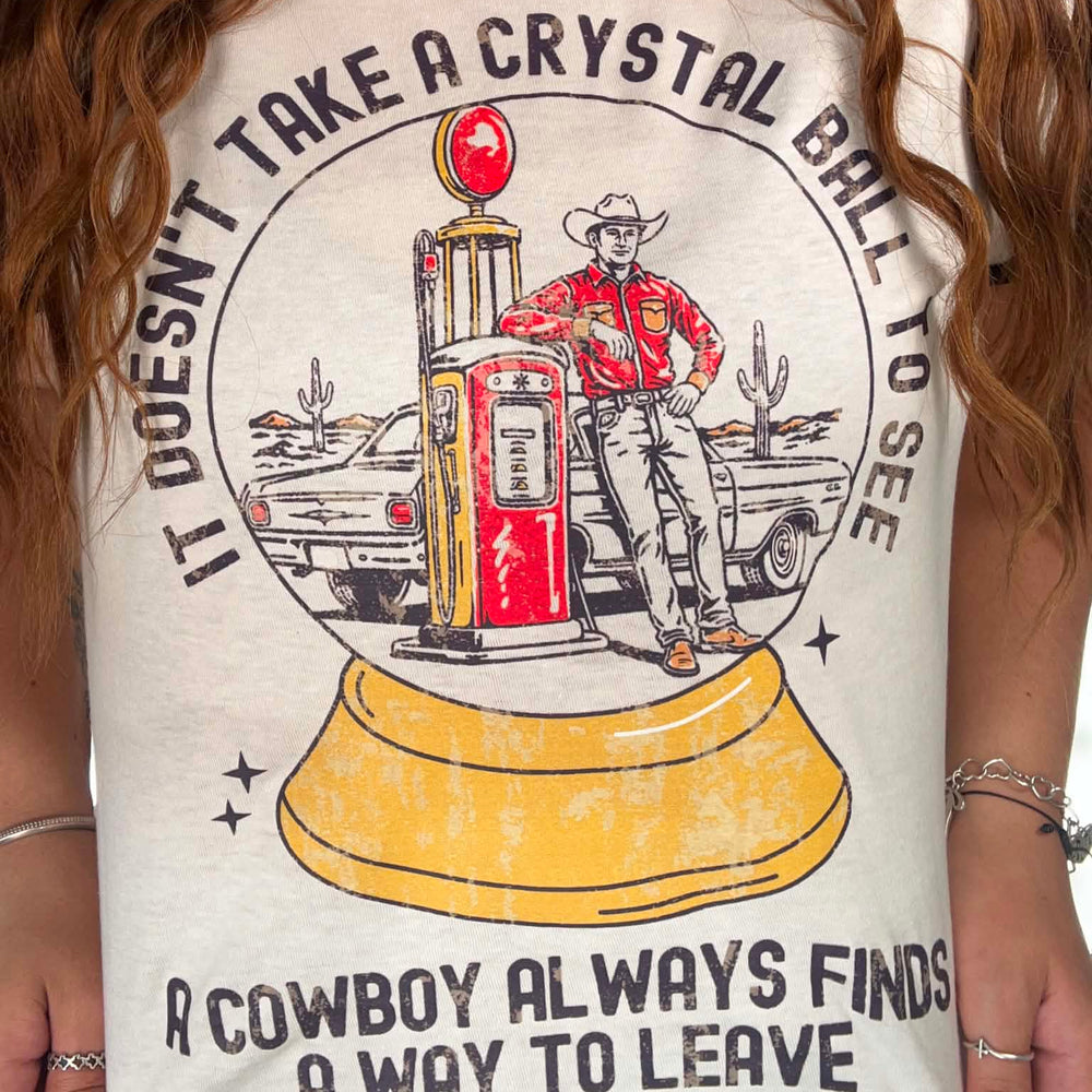 Crystal Ball Ringer Graphic T-shirt Envy Stylz Boutique