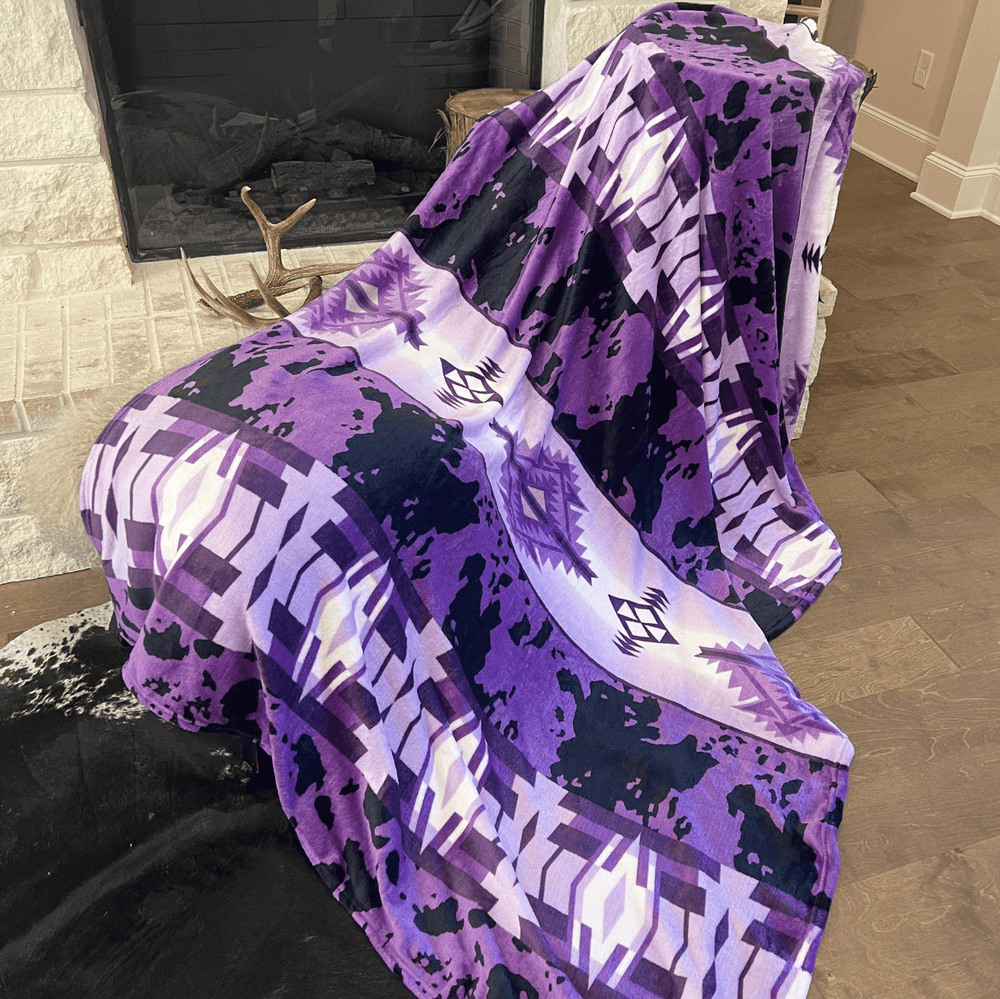 Mystery Queen Throw Blanket 71"x80" Envy Stylz Boutique