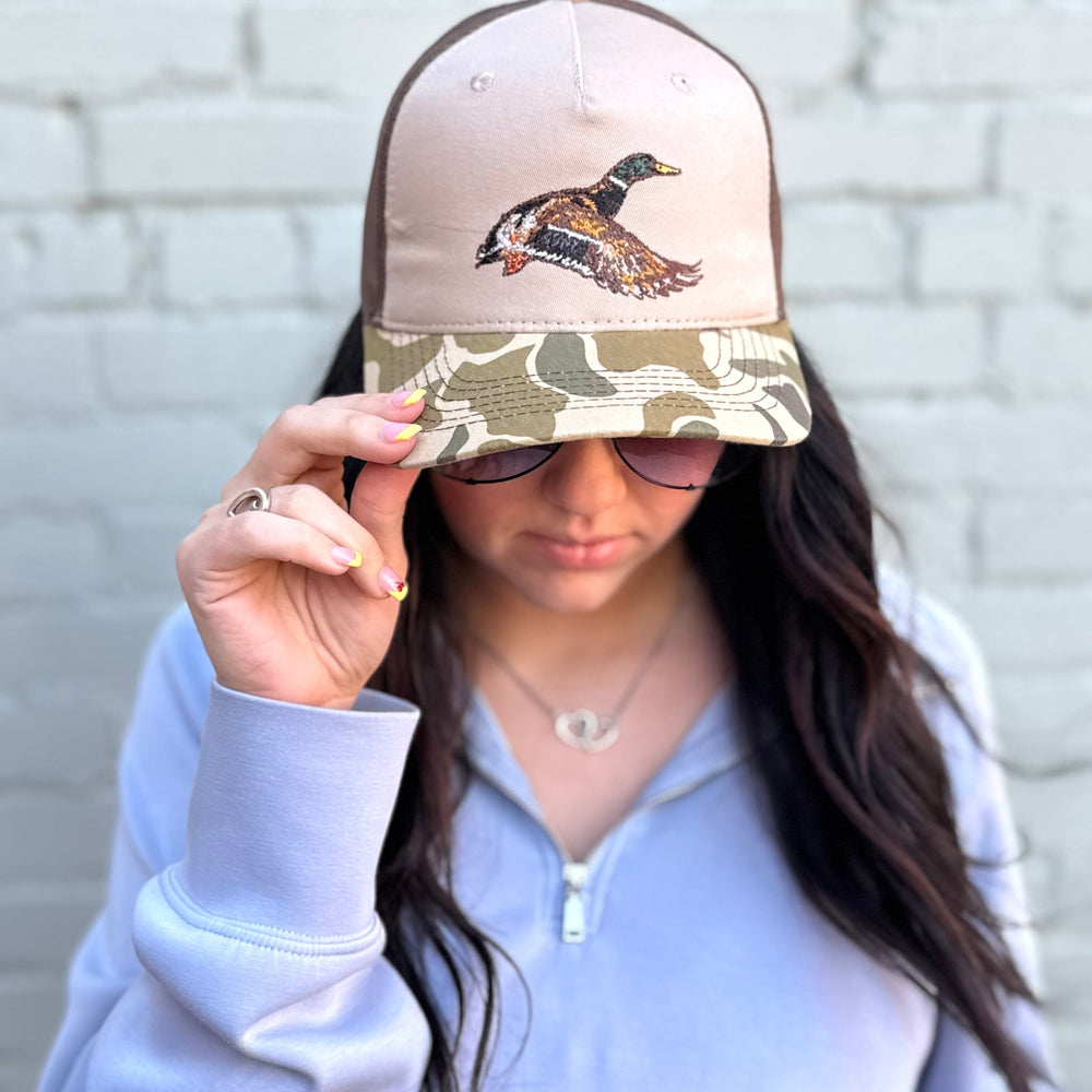 Envy Stylz Boutique Hats - Trucker Duck Patch Trucker Hat