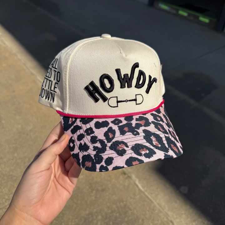 Envy Stylz Boutique Howdy Leopard Trucker Hat