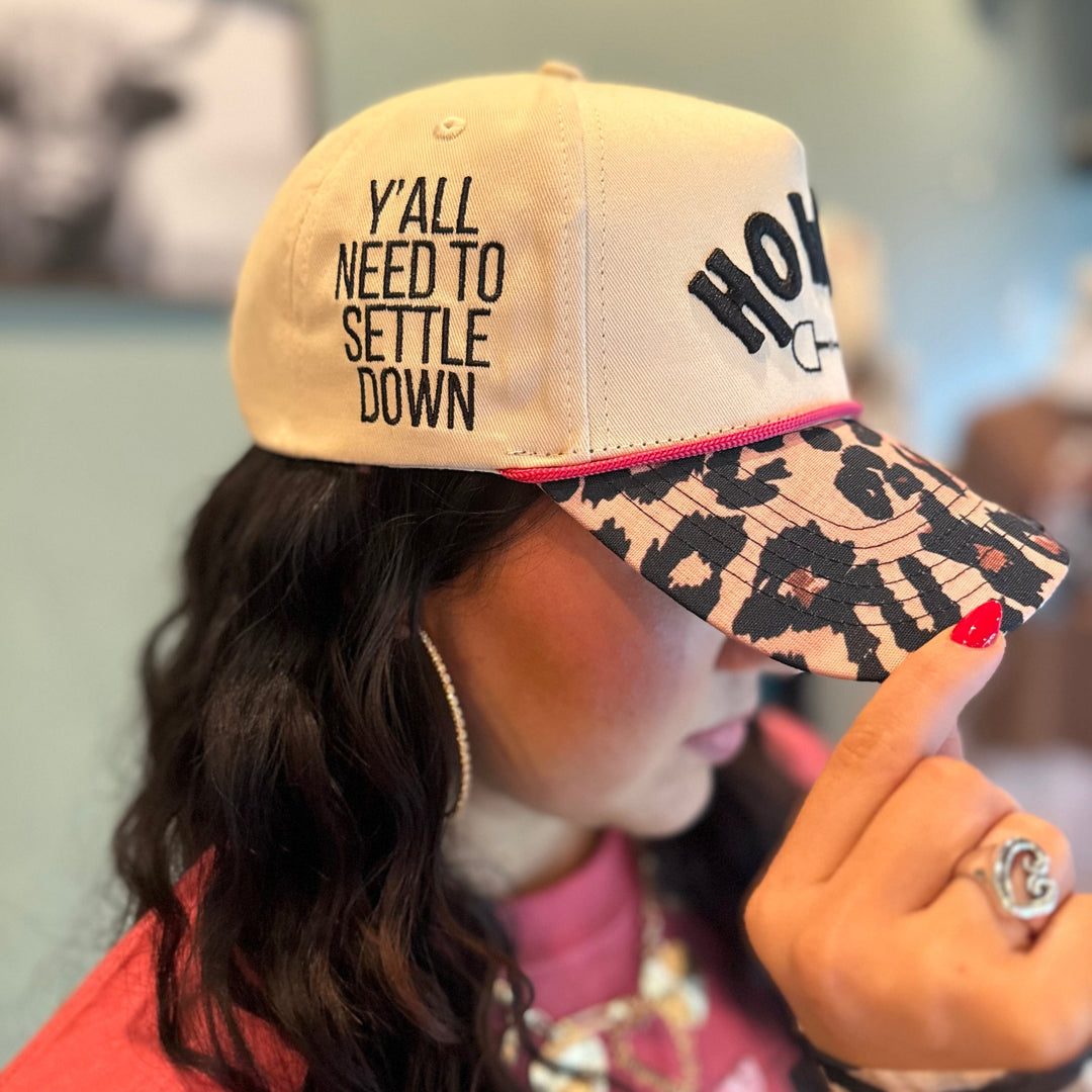 Envy Stylz Boutique Howdy Leopard Trucker Hat