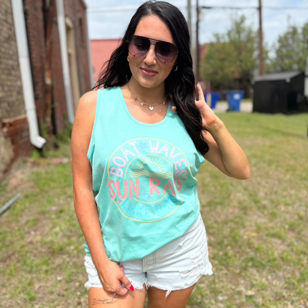 Envy Stylz Boutique Men - Apparel - Shirts - T-Shirts Lake Days Graphic Tank Top