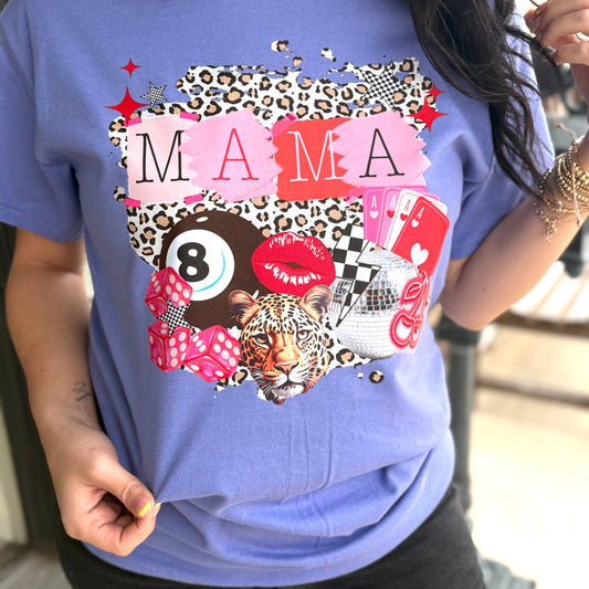 Envy Stylz Boutique Men - Apparel - Shirts - T-Shirts Leopard Mama Collage  Graphic T-shirt